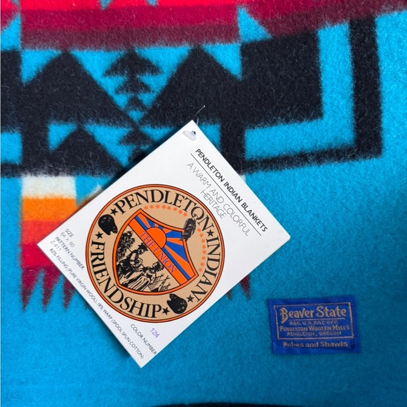 Beautiful Pendleton Chief Joseph 64x80 pure virgin wool blanket! New with tags! - Picture 2 of 5